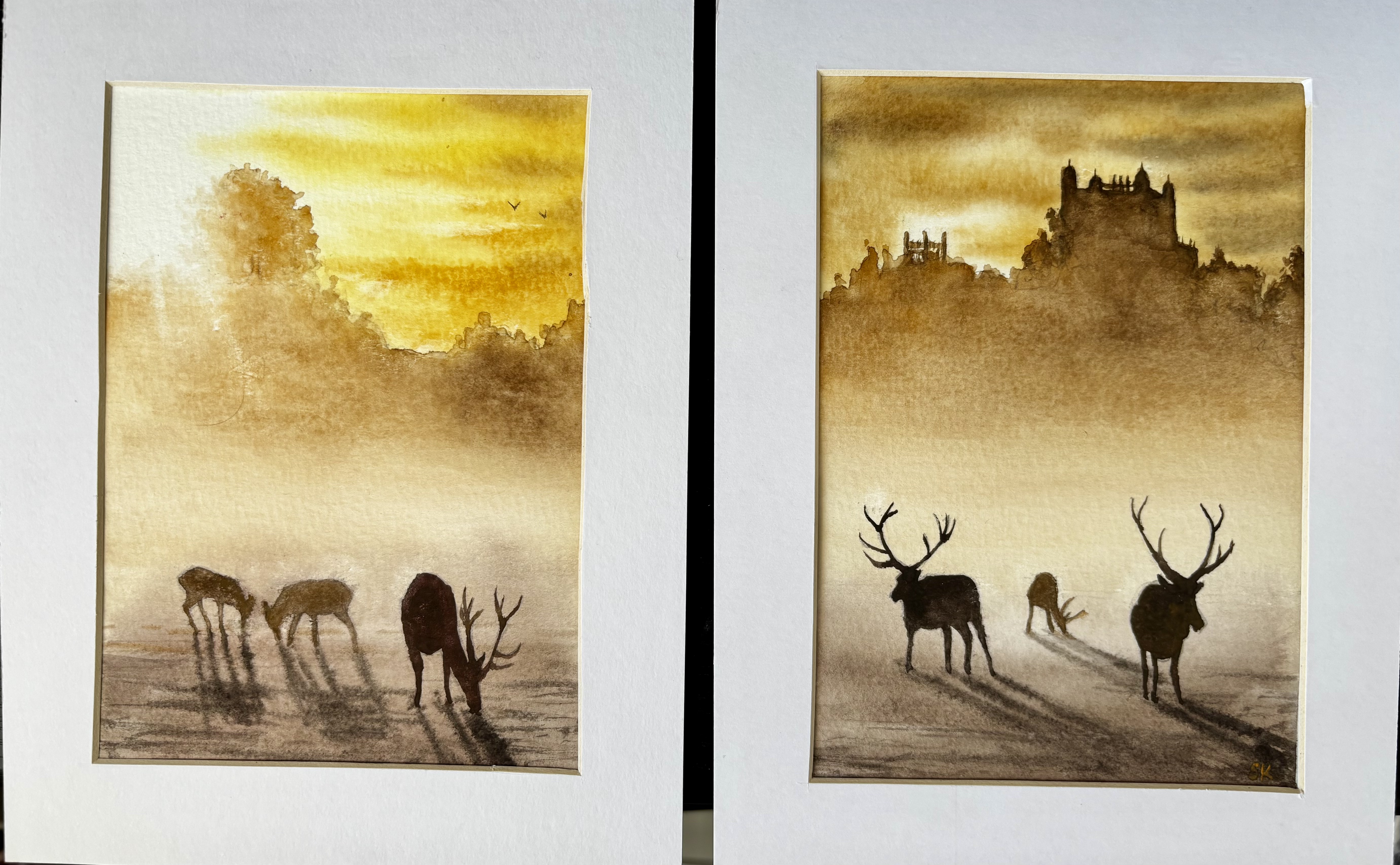 Deer & Castle